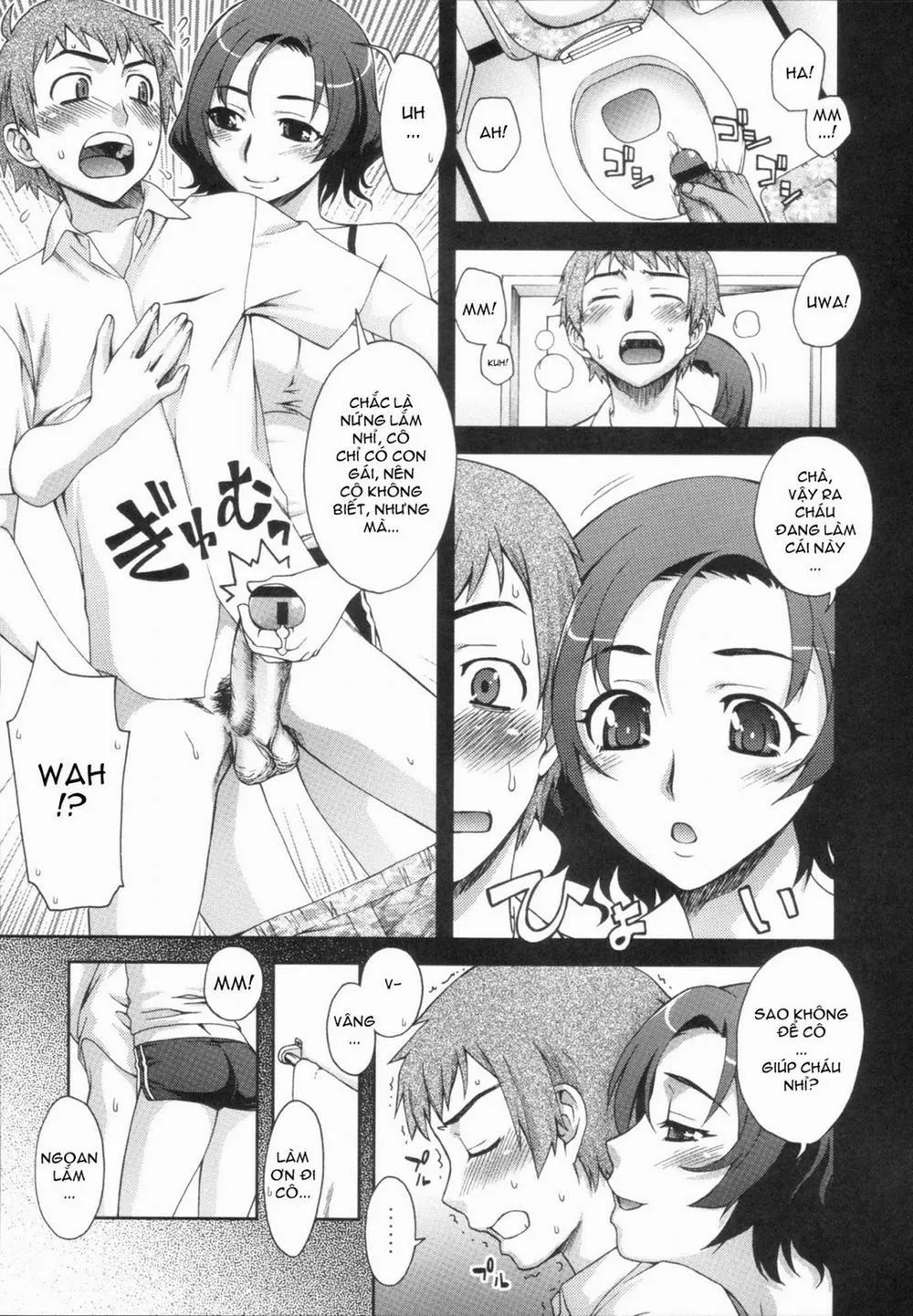 HentaiVN.net - Ảnh 7 - In The Restroom - Chap 1