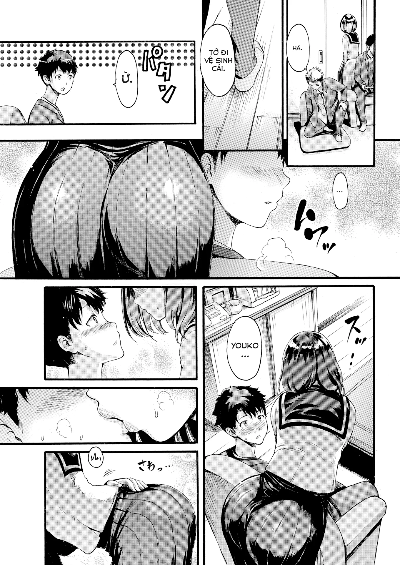 HentaiVN.net - Ảnh 6 - While Big Brother’s Away… [Comic Kairakuten 2020-01] - Chap 1