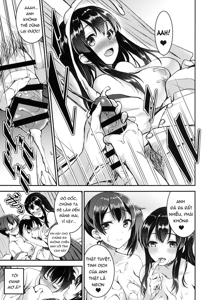 HentaiVN.net - Ảnh 10 - Teitoku o Dame ni Suru Junyuu Tekoki Teitoku o Dame ni Suru Junyuu Tekoki (Kantai Collection -KanColle-) [提督をダメにする授乳手コキ (艦隊これくしょん -艦これ-)] - Chap 1