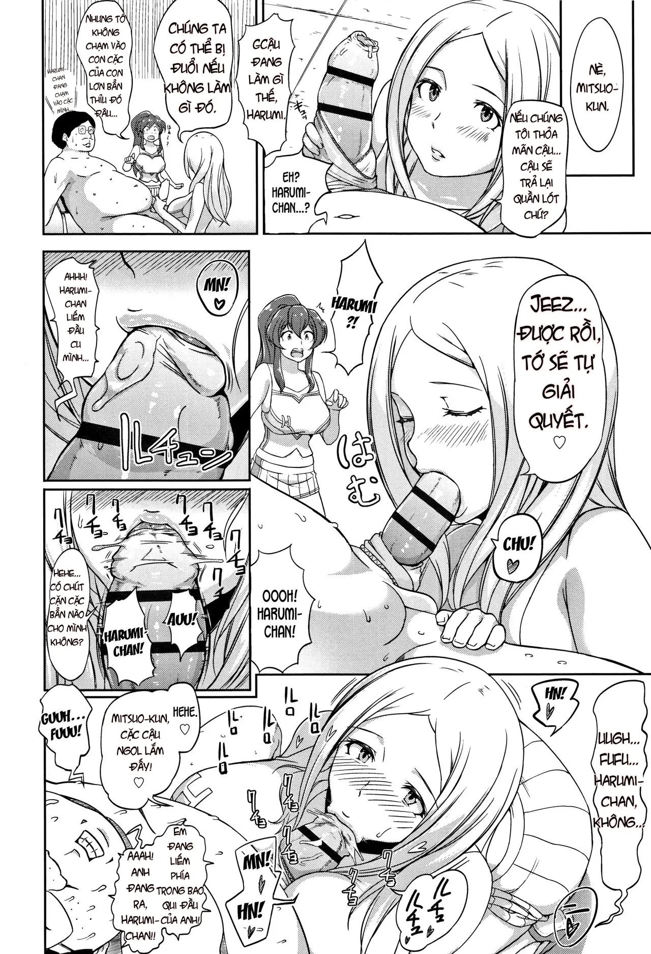 HentaiVN.net - Ảnh 11 - Inshuu Cheer Girl [Lewd Scent Cheer Girls] - Chap 1