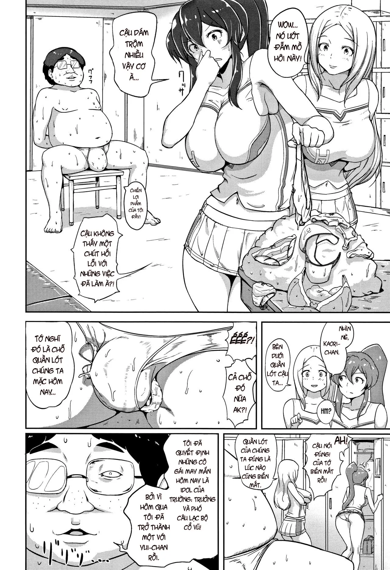 HentaiVN.net - Ảnh 7 - Inshuu Cheer Girl [Lewd Scent Cheer Girls] - Chap 1