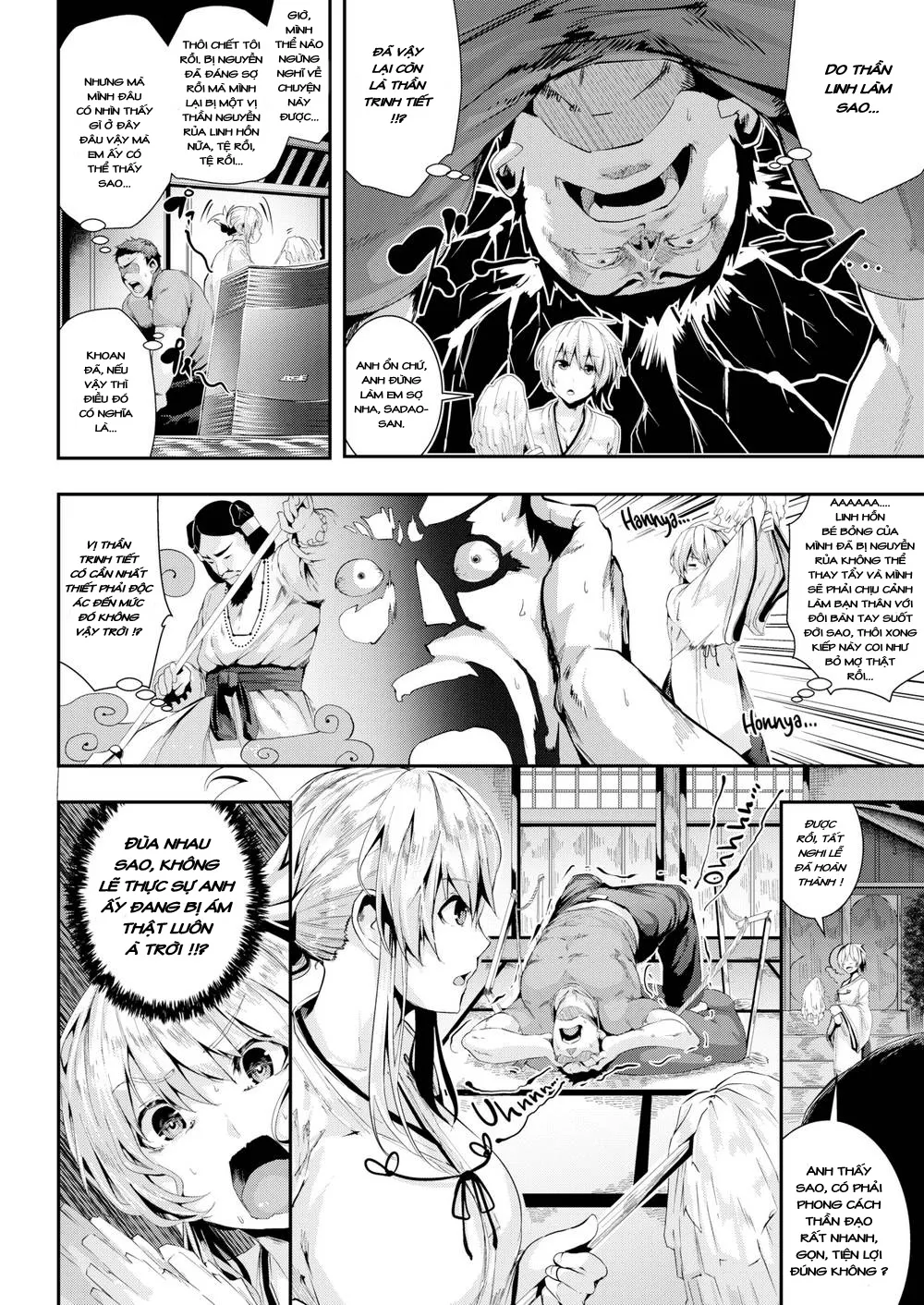 HentaiVN.net - Ảnh 5 - Hoá giải lời nguyền [The 8-Hakama Village] - Chap 1