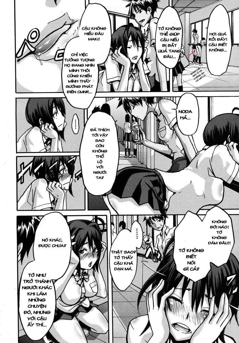 HentaiVN.net - Ảnh 12 - Sarashi Ai - Chap 1