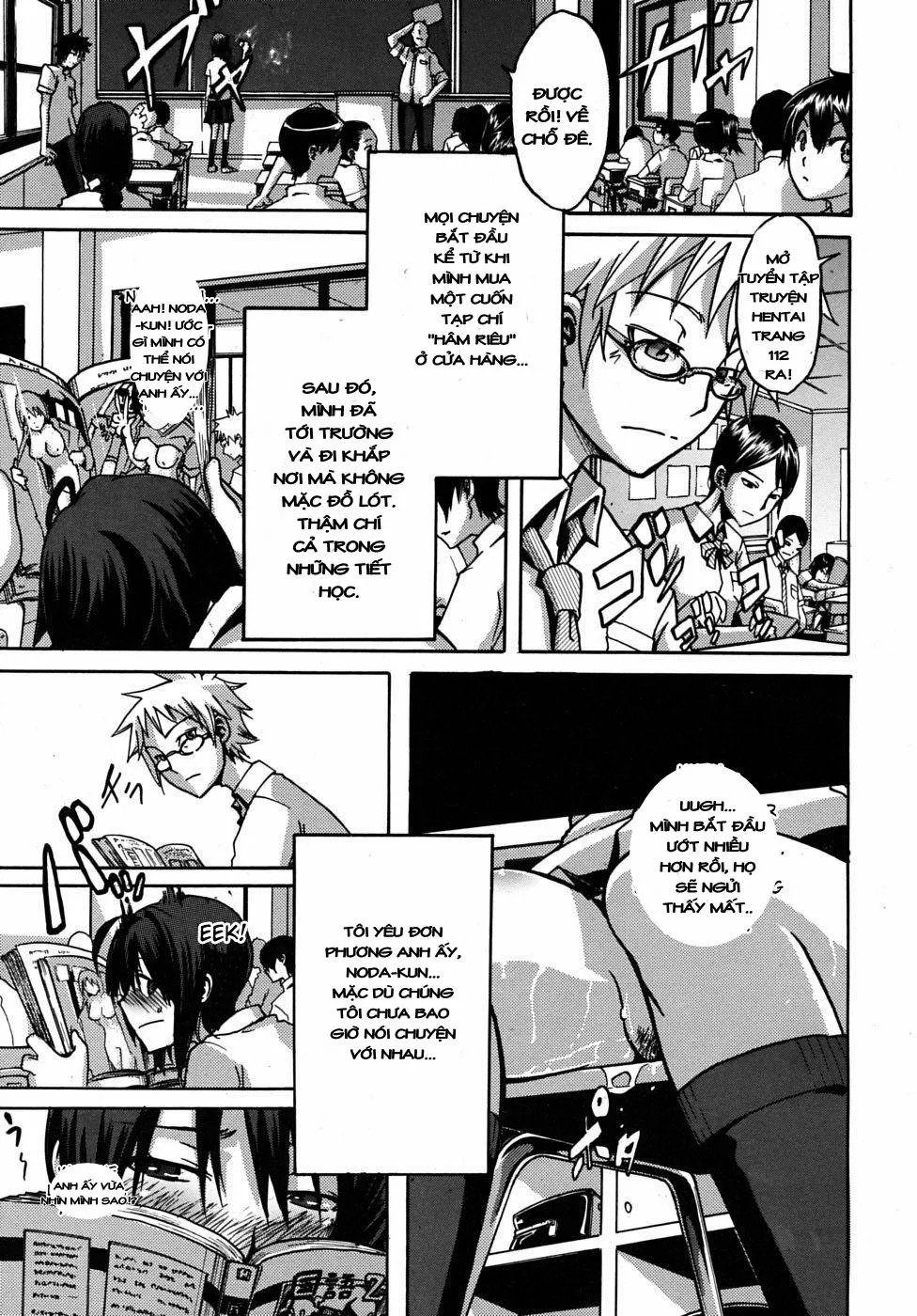 HentaiVN.net - Ảnh 5 - Sarashi Ai - Chap 1