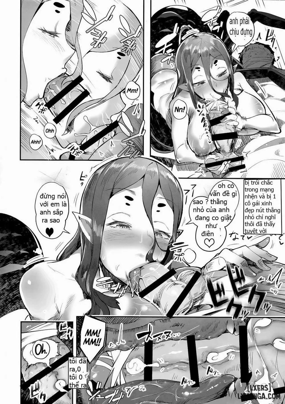 HentaiVN.net - Ảnh 9 - Arachne-san ni Dakarechaimashita - Chap 1