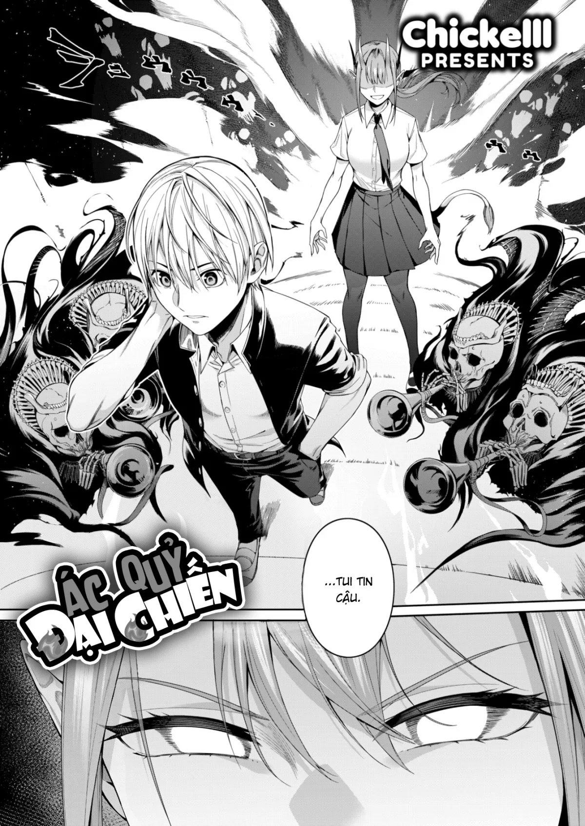 HentaiVN.net - Ảnh 4 - Ác Quỷ Đại Chiến [Afterschool Devi-Devi] - Chap 1