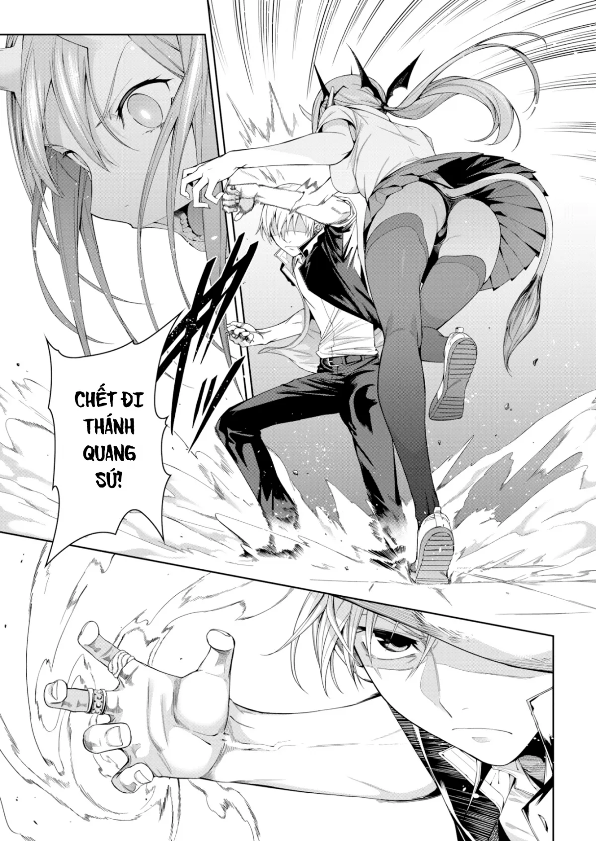 HentaiVN.net - Ảnh 5 - Ác Quỷ Đại Chiến [Afterschool Devi-Devi] - Chap 1