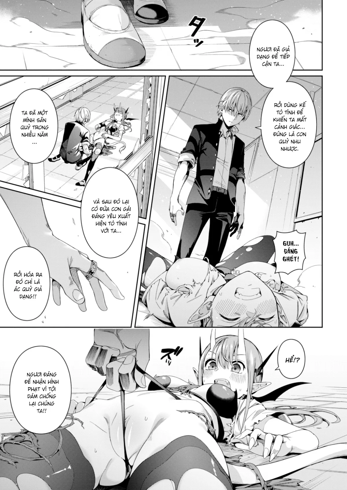 HentaiVN.net - Ảnh 7 - Ác Quỷ Đại Chiến [Afterschool Devi-Devi] - Chap 1