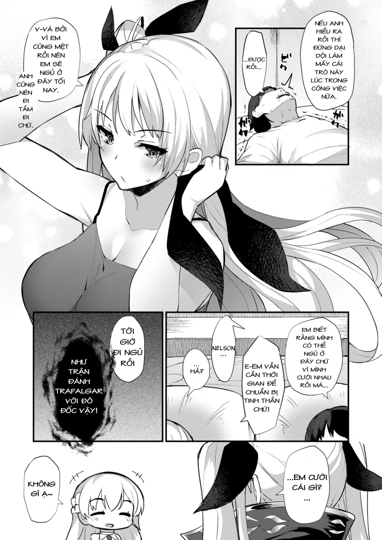 HentaiVN.net - Ảnh 15 - Ecchi Shite Mou Nelson (Azur Lane) - Chap 1