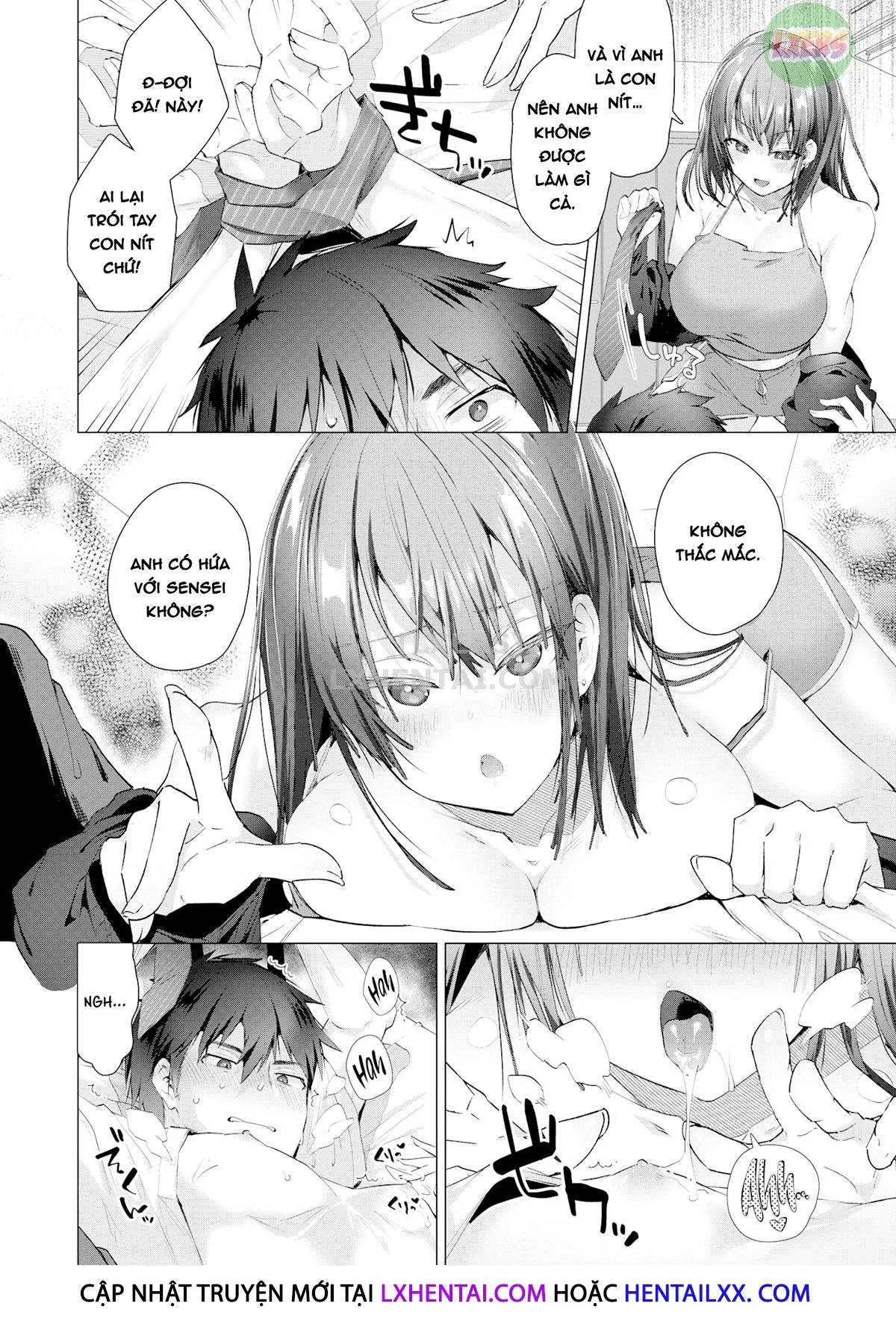 HentaiVN.net - Ảnh 10 - At-Home Sensei - Chap 1