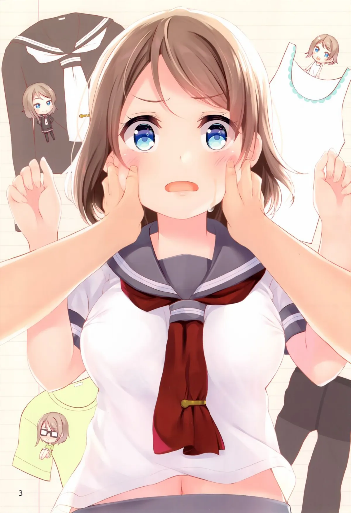 HentaiVN.net - Ảnh 3 - Những Chỗ Mềm Mại Của Bé You!? [You-chan no Ichiban Yawarakai Tokoro (Love Live! Sunshine!!), 曜ちゃんのいちばん 柔らかいところ (ラブライブ!サンシャイン!!)] - Chap 1