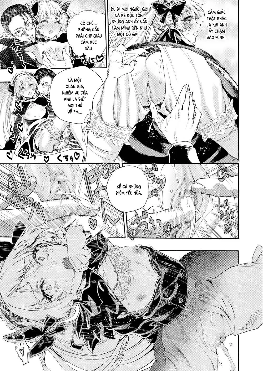 HentaiVN.net - Ảnh 8 - My Beloved Tyrant - Chap 1