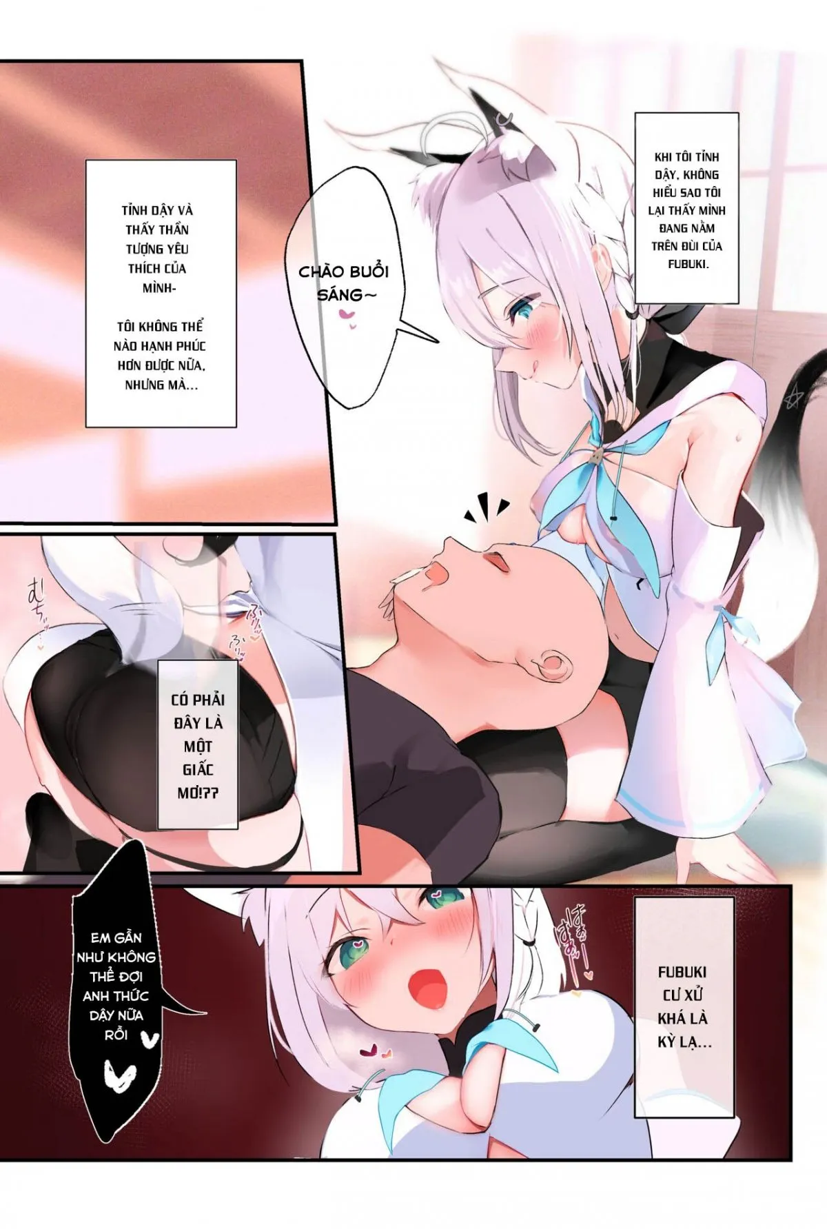 HentaiVN.net - Ảnh 4 - Bé Fubuki [Shirakami Fubuki] - Chap 1
