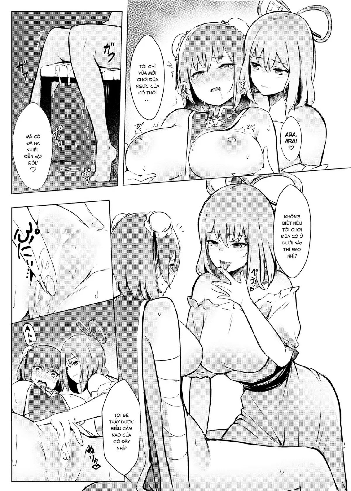 HentaiVN.net - Ảnh 9 - Sách về Seiga x Kasen(Touhou Project) [Kasen-chan ga Seiga-san ni Kawaigarareru Hon (Touhou Project)] - Chap 1