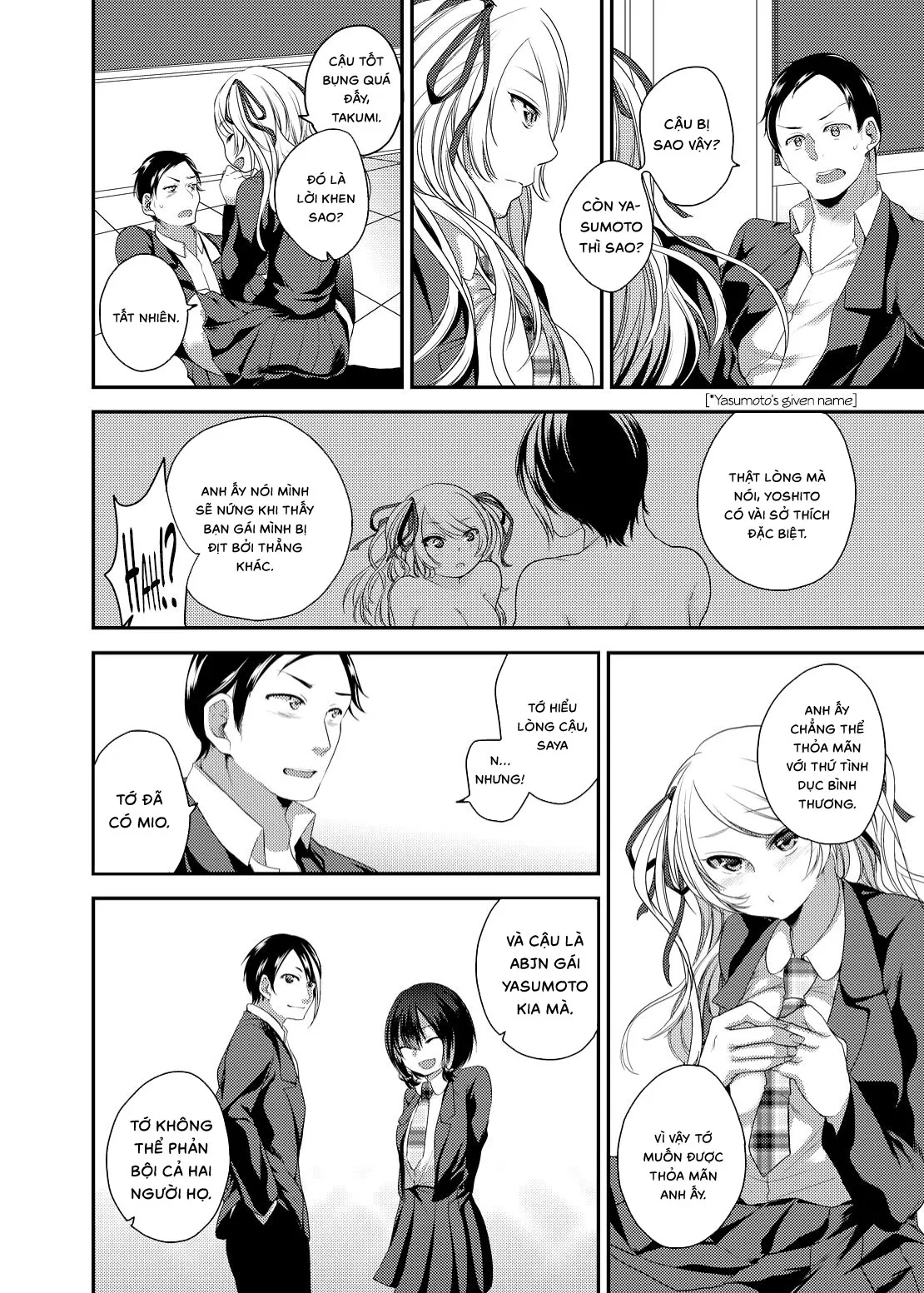 HentaiVN.net - Ảnh 12 - Netorase Bitch ~Kareshi No Tame Ni Hoka No Otoko De Ikikuruu Joshikousei.~ - Chap 1