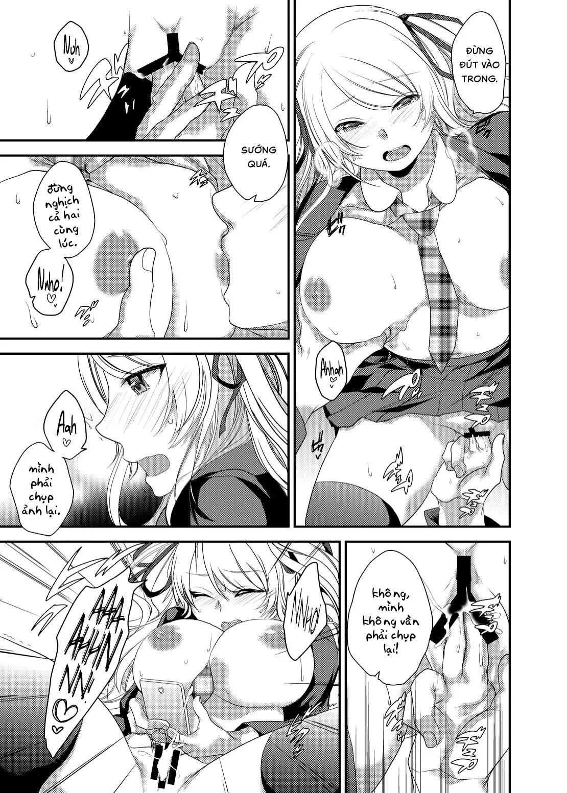 HentaiVN.net - Ảnh 17 - Netorase Bitch ~Kareshi No Tame Ni Hoka No Otoko De Ikikuruu Joshikousei.~ - Chap 1