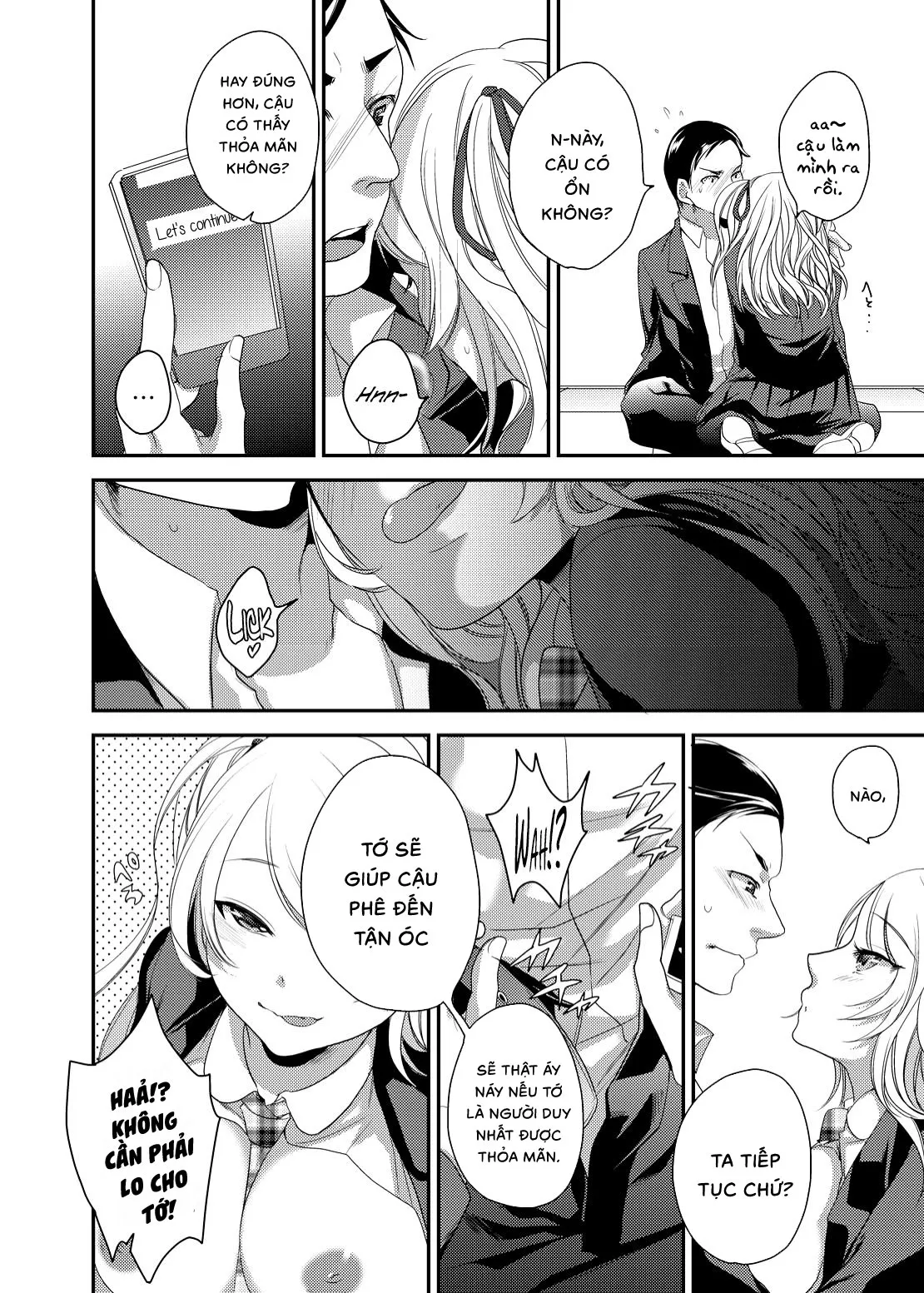 HentaiVN.net - Ảnh 18 - Netorase Bitch ~Kareshi No Tame Ni Hoka No Otoko De Ikikuruu Joshikousei.~ - Chap 1