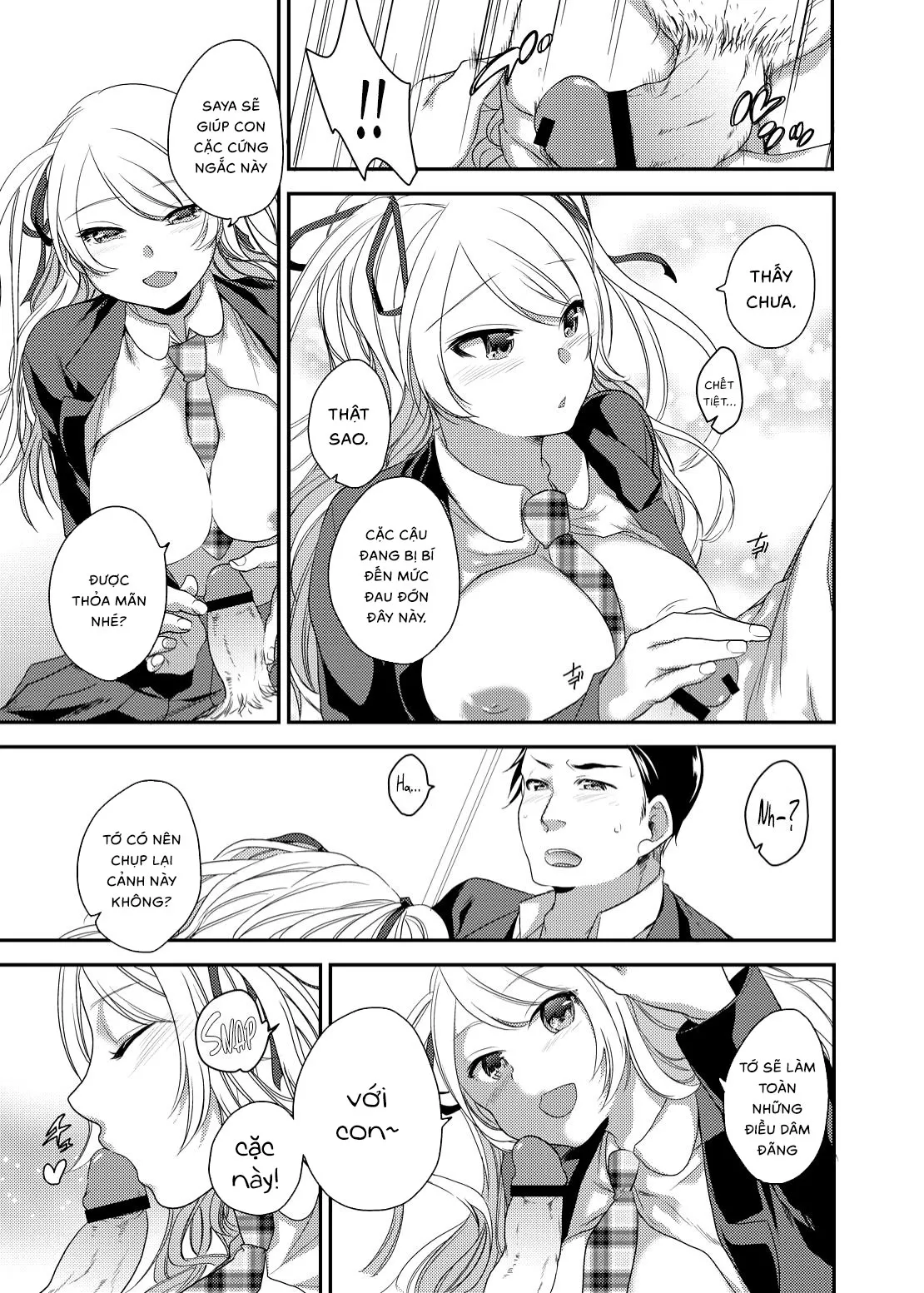 HentaiVN.net - Ảnh 19 - Netorase Bitch ~Kareshi No Tame Ni Hoka No Otoko De Ikikuruu Joshikousei.~ - Chap 1