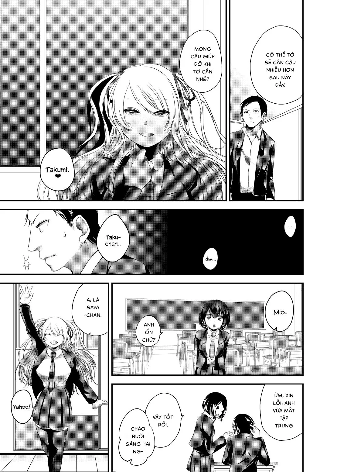 HentaiVN.net - Ảnh 31 - Netorase Bitch ~Kareshi No Tame Ni Hoka No Otoko De Ikikuruu Joshikousei.~ - Chap 1