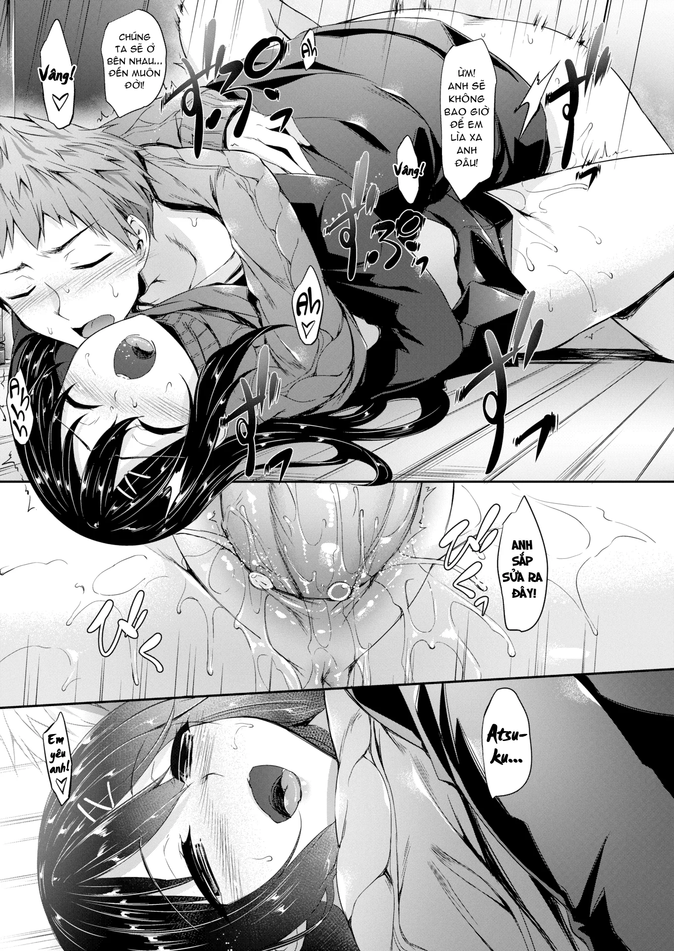 HentaiVN.net - Ảnh 19 - Chỉ Với Một Lời Anh Nói Mà Trái Tim Này Đã Không Thở Được! [With Your Words...] - Chap 1