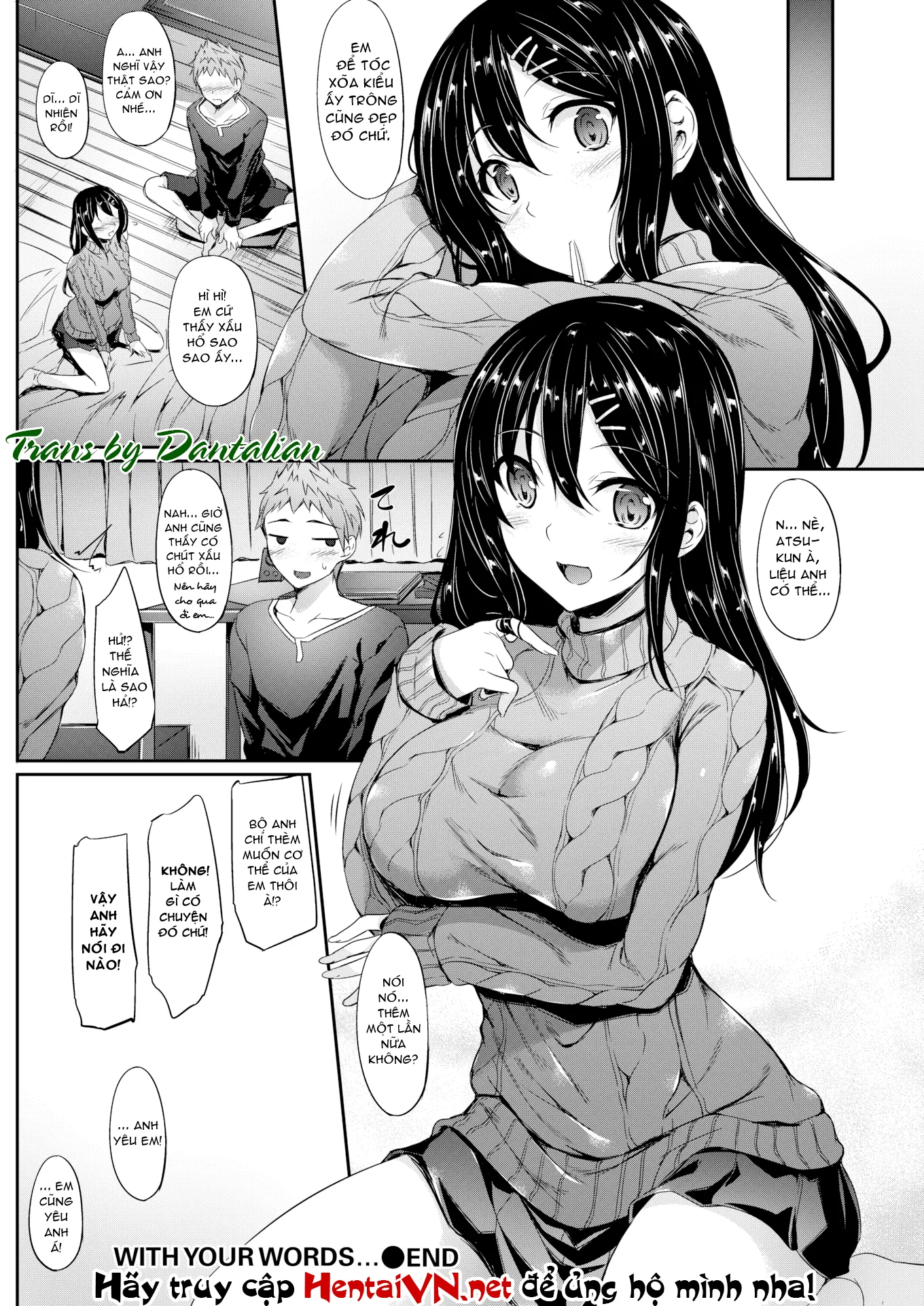 HentaiVN.net - Ảnh 21 - Chỉ Với Một Lời Anh Nói Mà Trái Tim Này Đã Không Thở Được! [With Your Words...] - Chap 1