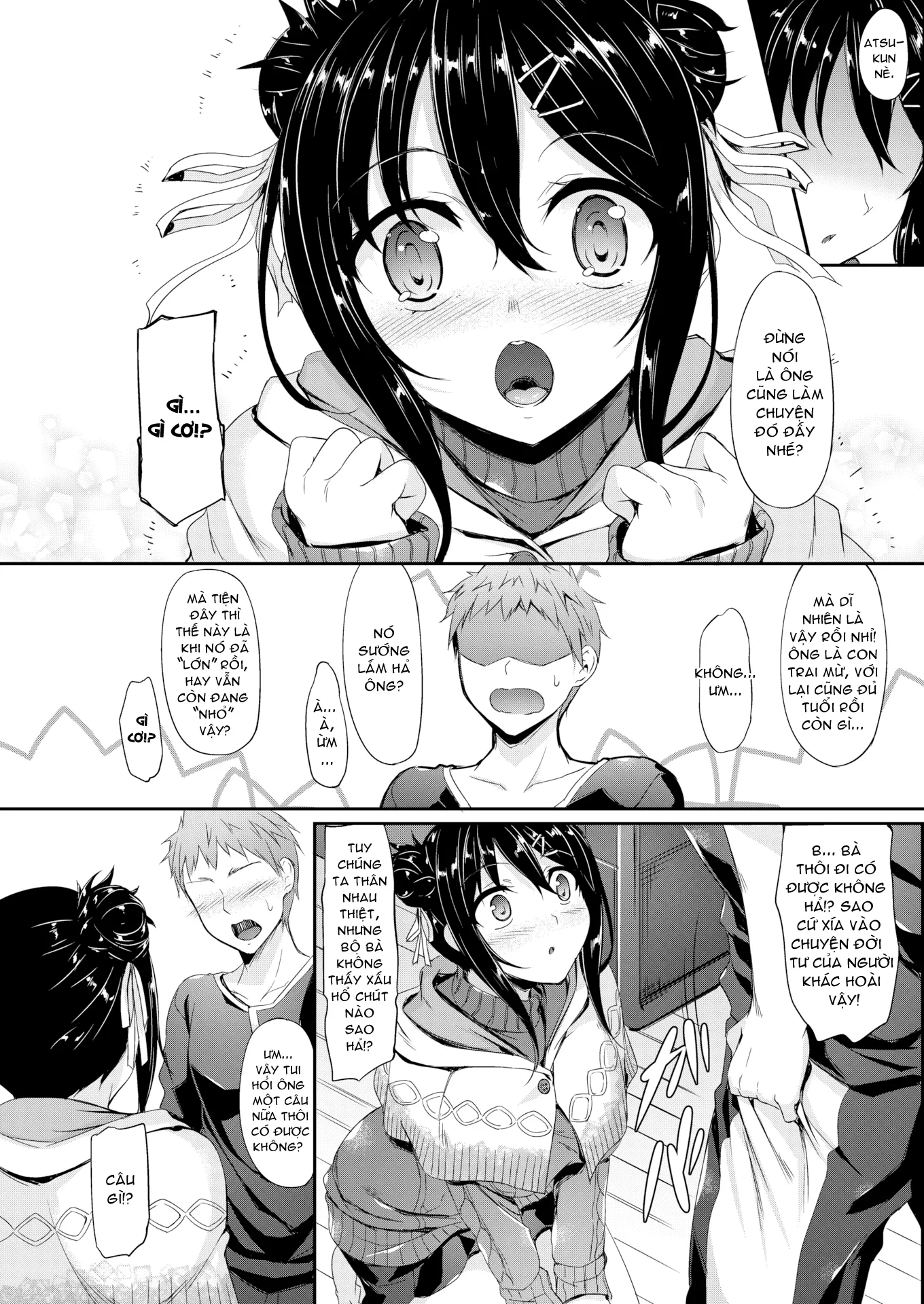 HentaiVN.net - Ảnh 4 - Chỉ Với Một Lời Anh Nói Mà Trái Tim Này Đã Không Thở Được! [With Your Words...] - Chap 1
