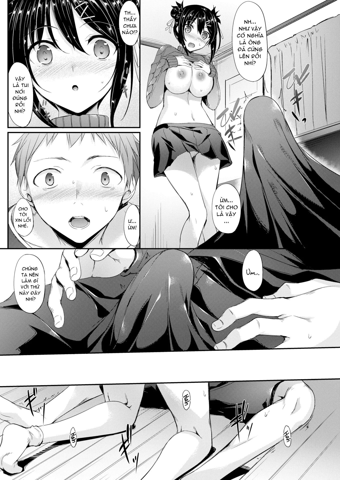 HentaiVN.net - Ảnh 7 - Chỉ Với Một Lời Anh Nói Mà Trái Tim Này Đã Không Thở Được! [With Your Words...] - Chap 1