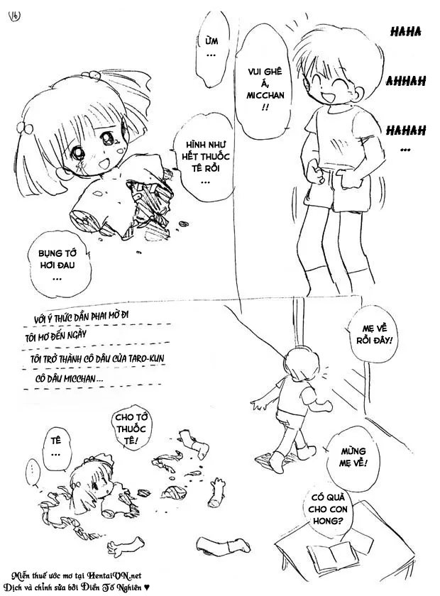 HentaiVN.net - Ảnh 17 - Thiên Thần Sang Trông Nhà Với Bạn! [Tenshi no Orusuban] - Chap 1