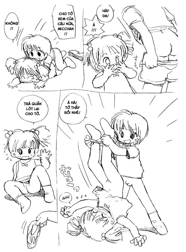 HentaiVN.net - Ảnh 4 - Thiên Thần Sang Trông Nhà Với Bạn! [Tenshi no Orusuban] - Chap 1