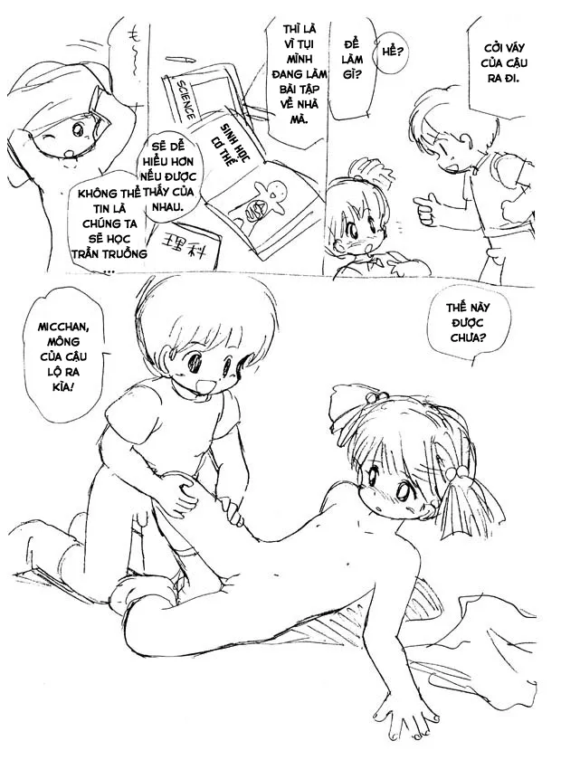 HentaiVN.net - Ảnh 5 - Thiên Thần Sang Trông Nhà Với Bạn! [Tenshi no Orusuban] - Chap 1