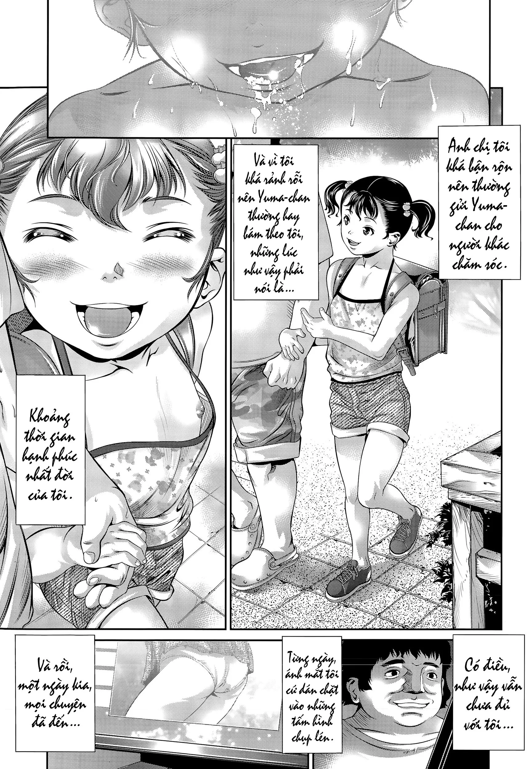 HentaiVN.net - Ảnh 7 - Manatsu no Himitsu - Chap 1