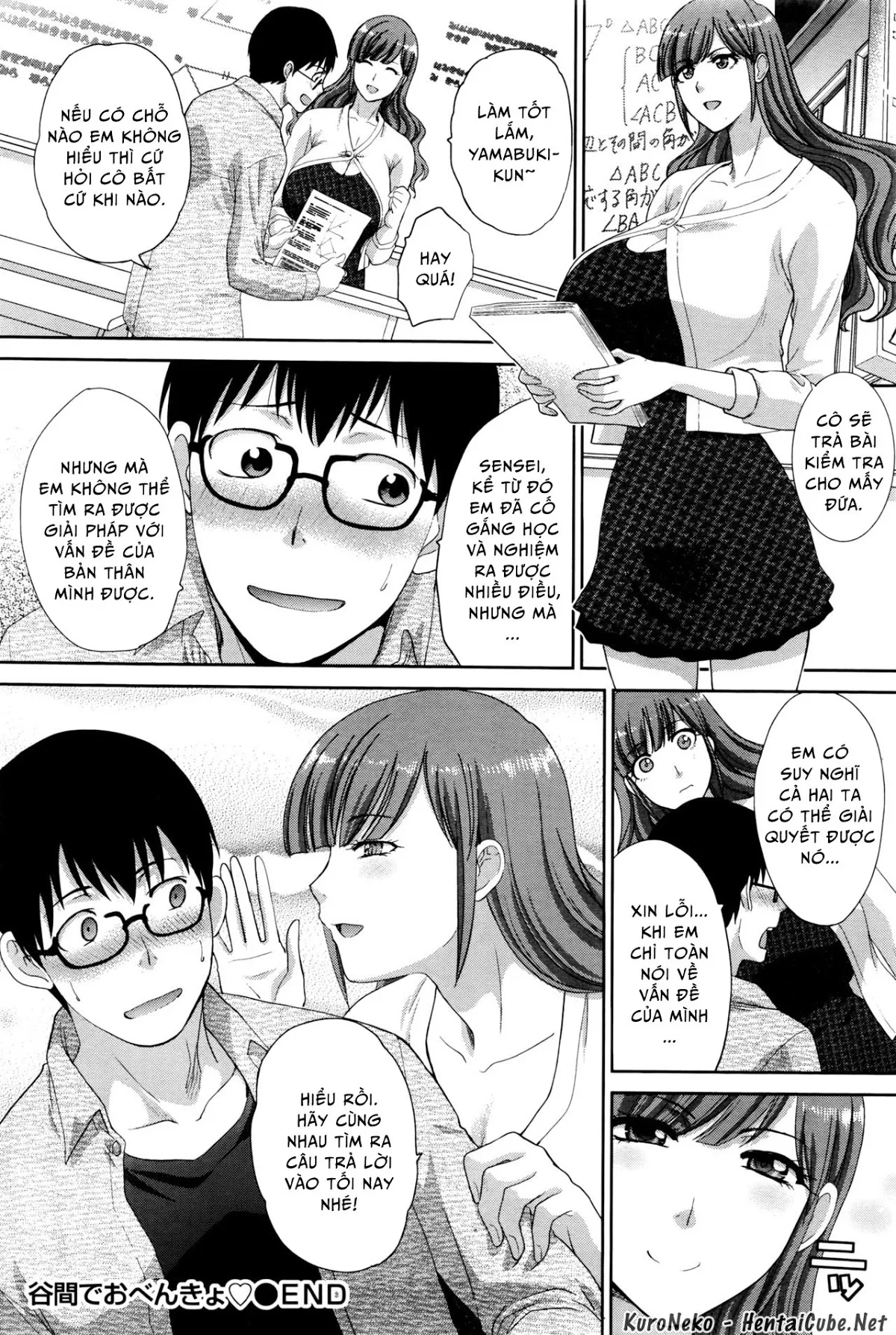 HentaiVN.net - Ảnh 21 - Study With Cleavage - Chap 1