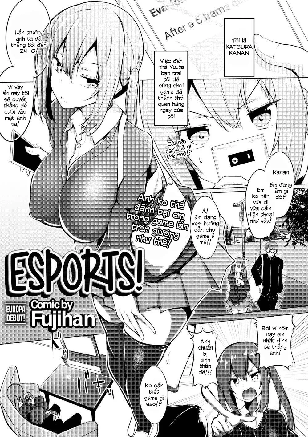 HentaiVN.net - Ảnh 3 - Chơi game cùng bạn trai [Esports] - Chap 1