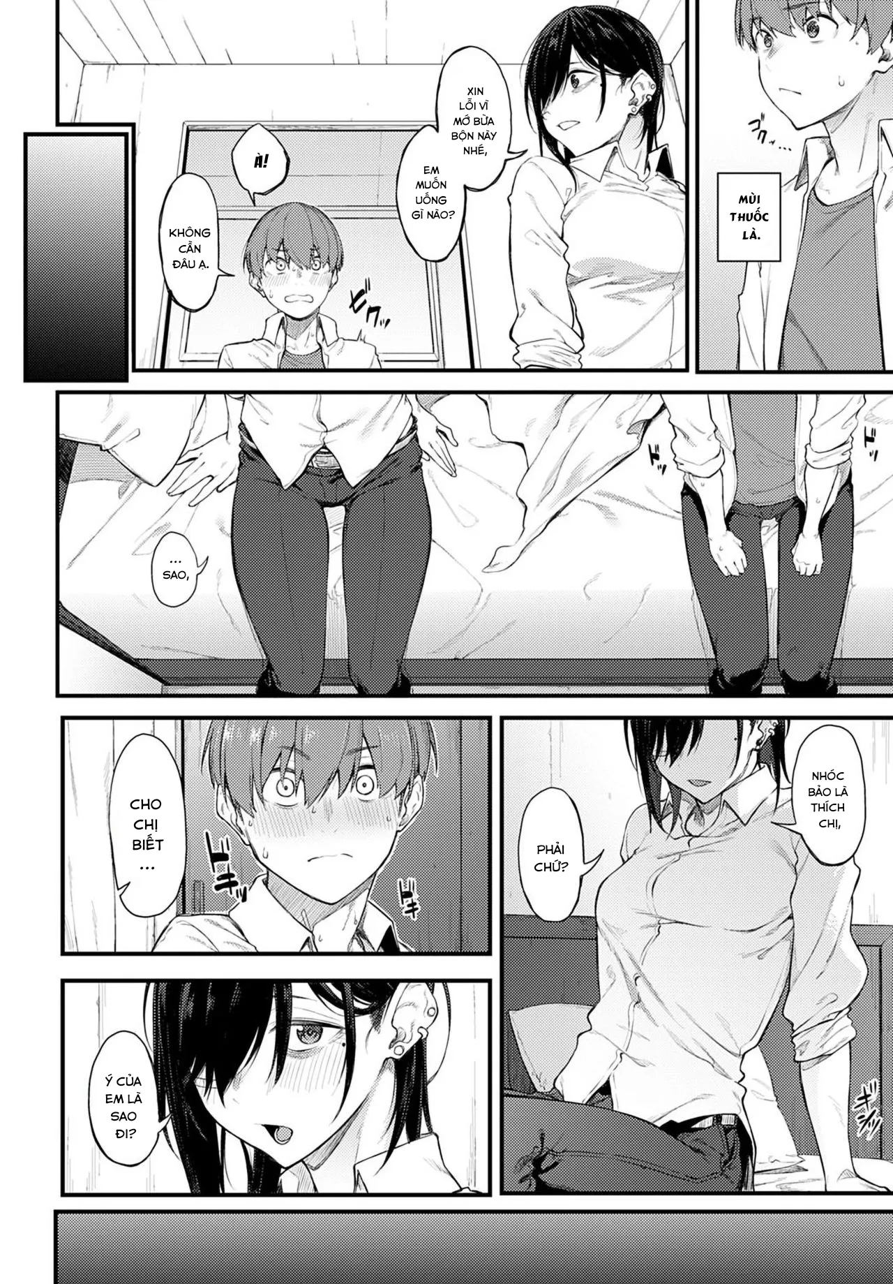 HentaiVN.net - Ảnh 11 - Shiroi Kemuri to Brim [White Smoke and Brim] - Chap 1