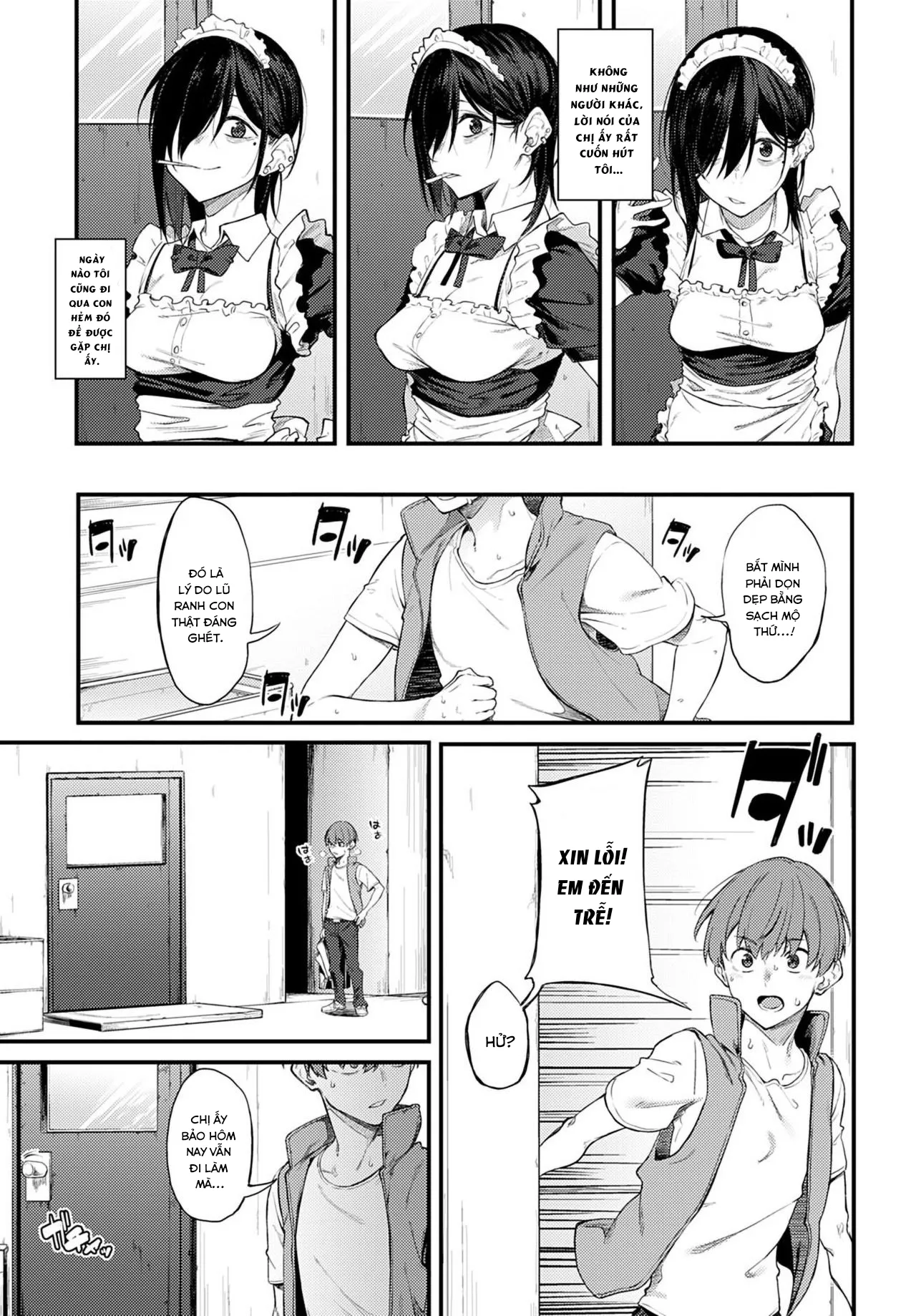 HentaiVN.net - Ảnh 6 - Shiroi Kemuri to Brim [White Smoke and Brim] - Chap 1