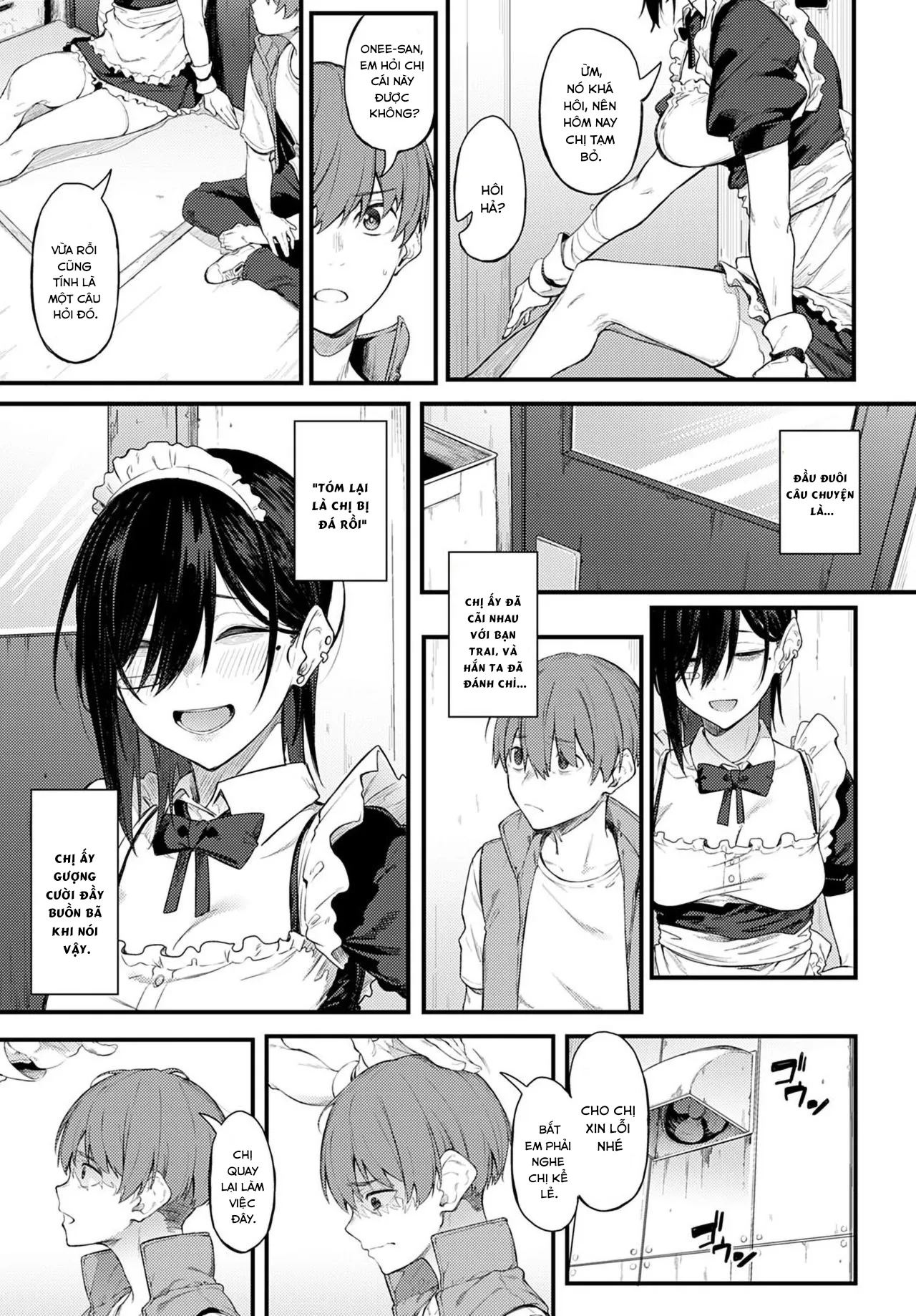 HentaiVN.net - Ảnh 8 - Shiroi Kemuri to Brim [White Smoke and Brim] - Chap 1