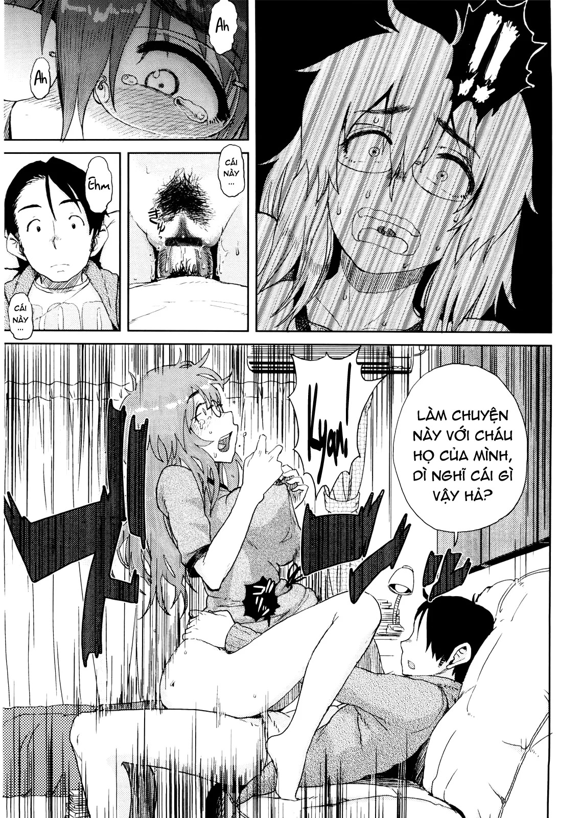HentaiVN.net - Ảnh 12 - Mishiro-san Hustle su (Kanako to Ojisan) - Chap 1