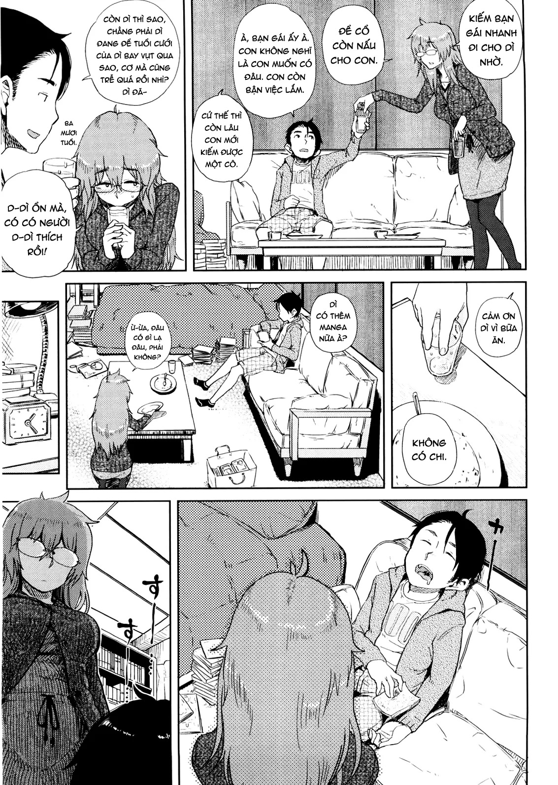 HentaiVN.net - Ảnh 4 - Mishiro-san Hustle su (Kanako to Ojisan) - Chap 1