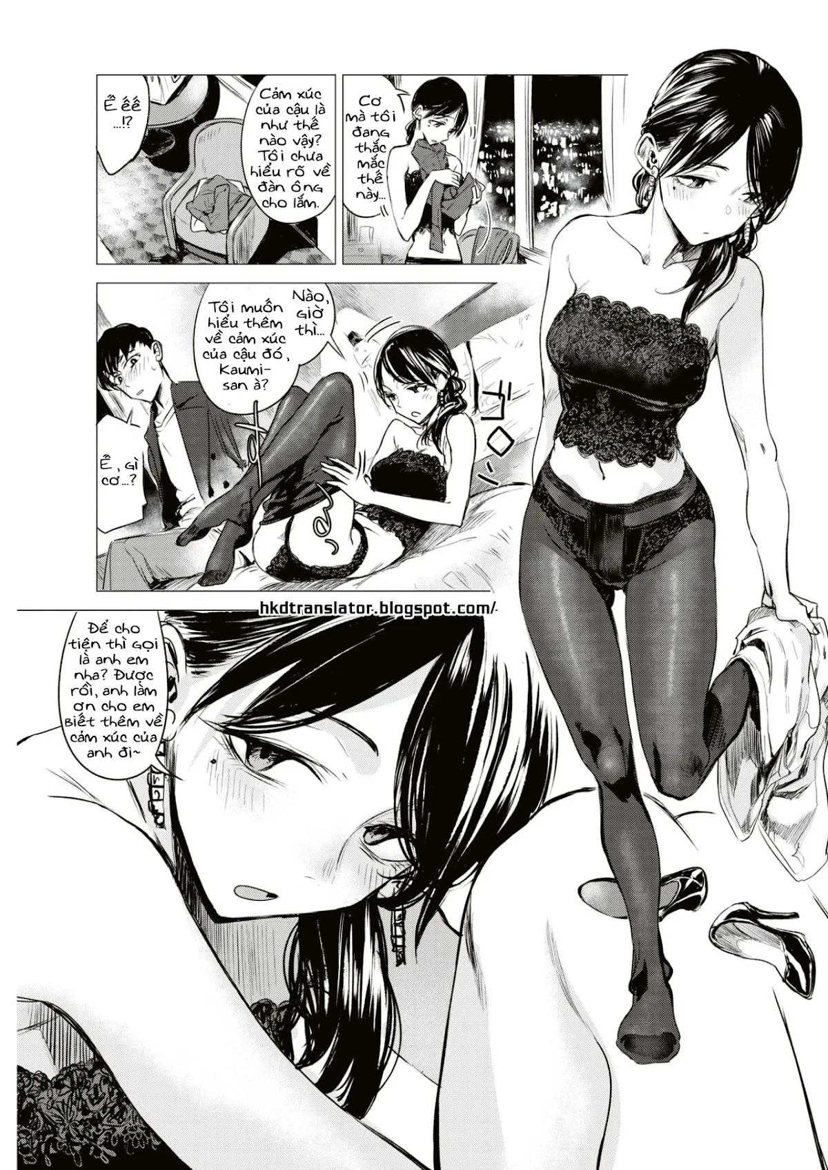 HentaiVN.net - Ảnh 10 - Enshoku [Cặp kính đa màu] - Chap 1