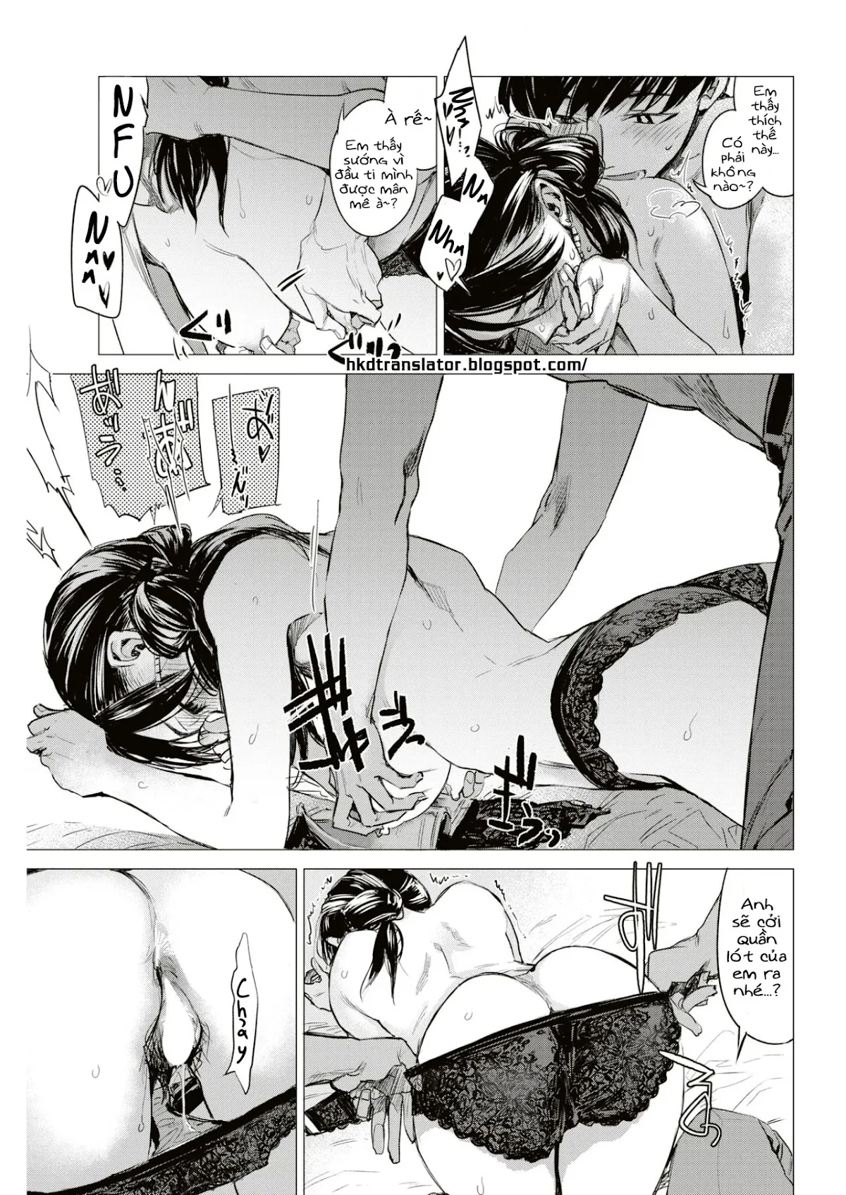 HentaiVN.net - Ảnh 14 - Enshoku [Cặp kính đa màu] - Chap 1