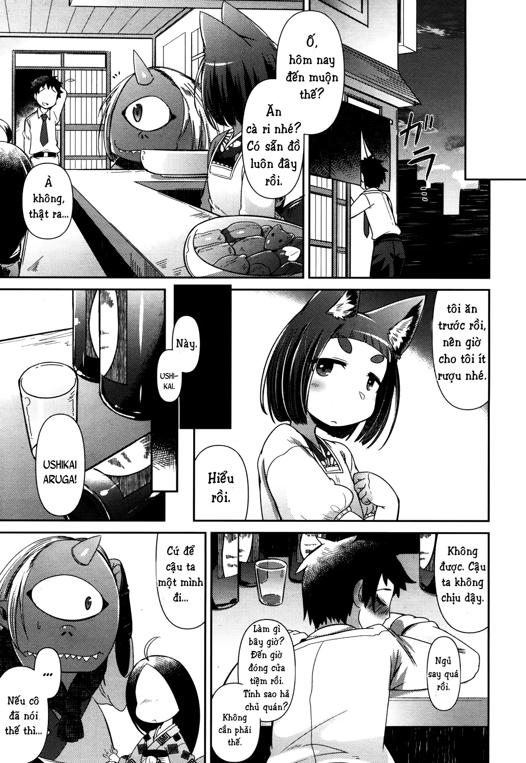 HentaiVN.net - Ảnh 10 - Yêu Hồ thực quán [Youkai Koryouriya ni Youkoso; Welcome to the Youkai Bistro] - Chap 1