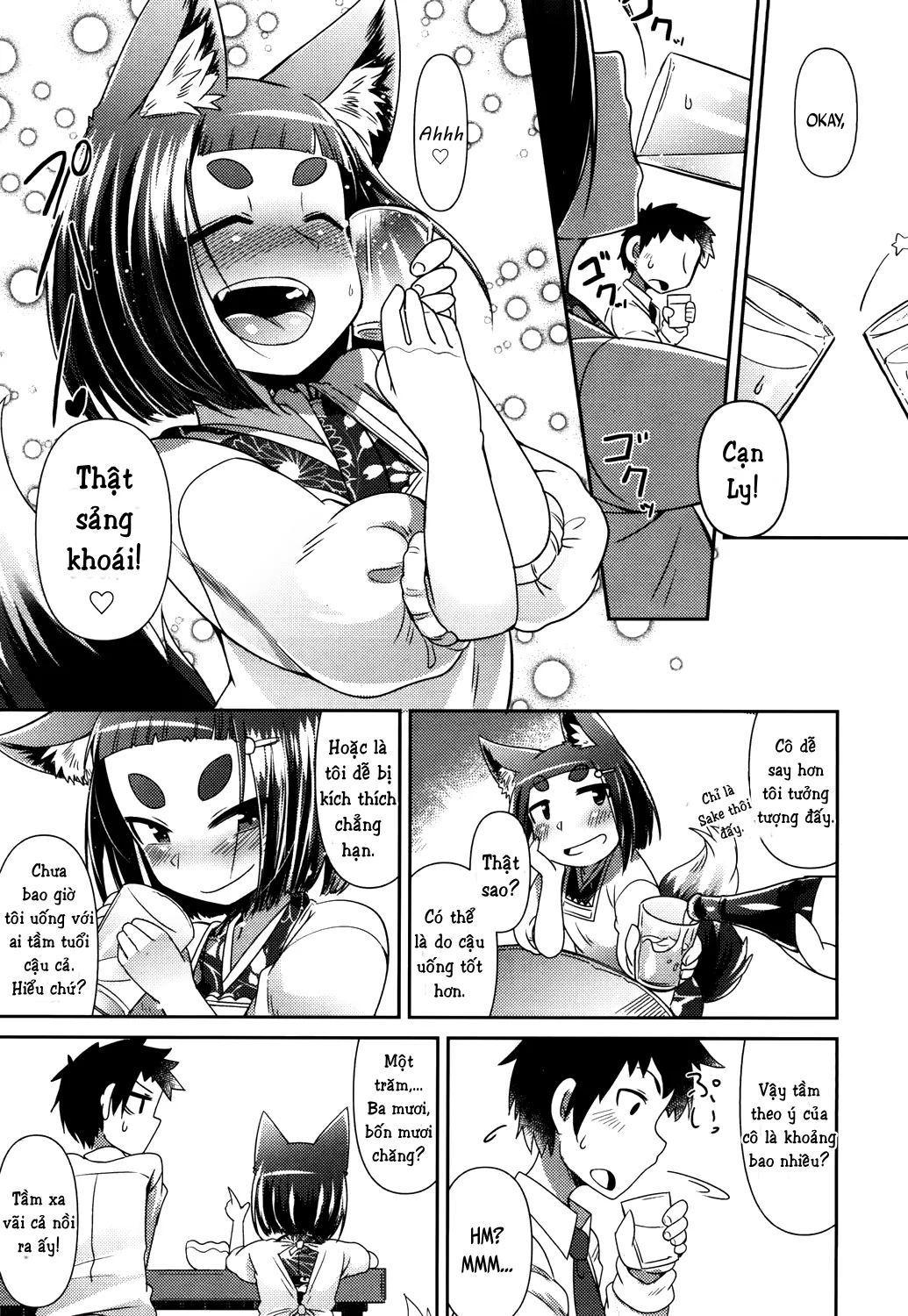 HentaiVN.net - Ảnh 14 - Yêu Hồ thực quán [Youkai Koryouriya ni Youkoso; Welcome to the Youkai Bistro] - Chap 1