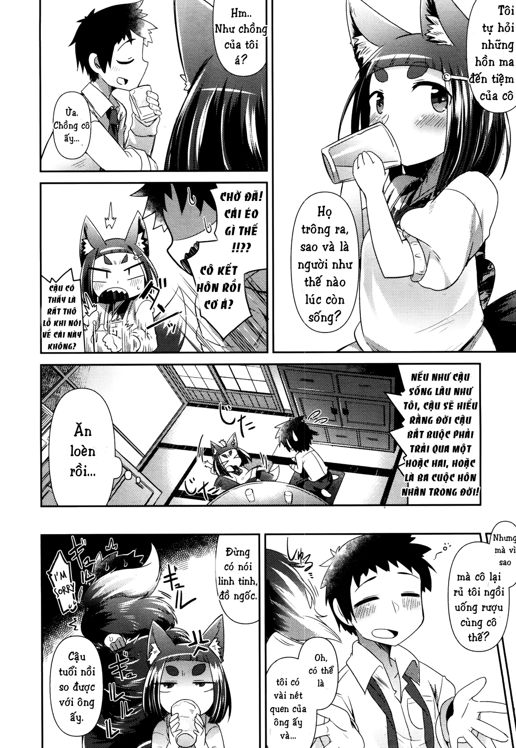 HentaiVN.net - Ảnh 15 - Yêu Hồ thực quán [Youkai Koryouriya ni Youkoso; Welcome to the Youkai Bistro] - Chap 1