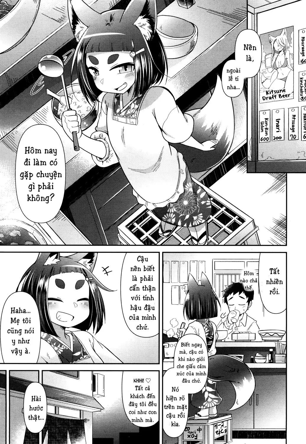 HentaiVN.net - Ảnh 4 - Yêu Hồ thực quán [Youkai Koryouriya ni Youkoso; Welcome to the Youkai Bistro] - Chap 1
