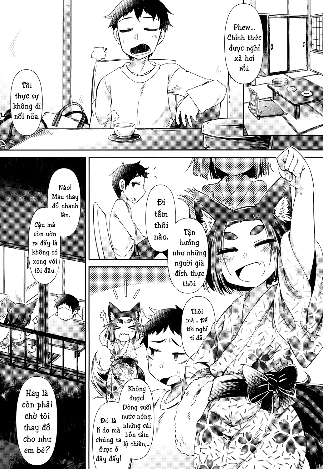 HentaiVN.net - Ảnh 14 - Yêu Hồ thực quán [Youkai Koryouriya ni Youkoso; Welcome to the Youkai Bistro] - Chap 2
