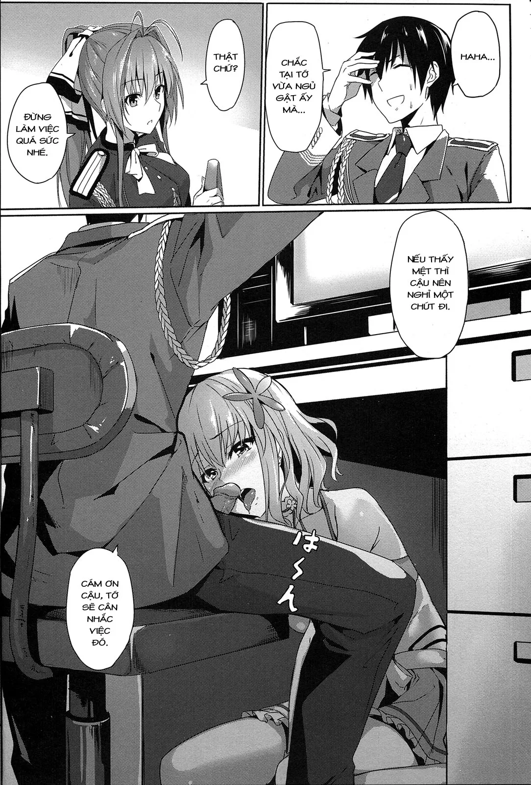 HentaiVN.net - Ảnh 4 - It's My Brilliant Park (Uncensored) (Amagi Brilliant Park) - Chap 1