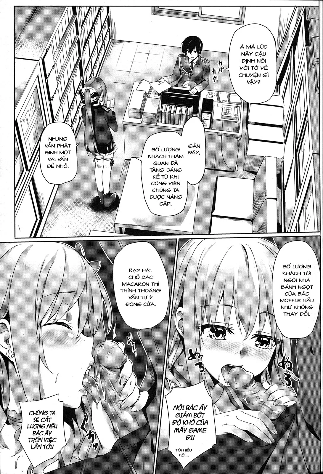 HentaiVN.net - Ảnh 5 - It's My Brilliant Park (Uncensored) (Amagi Brilliant Park) - Chap 1