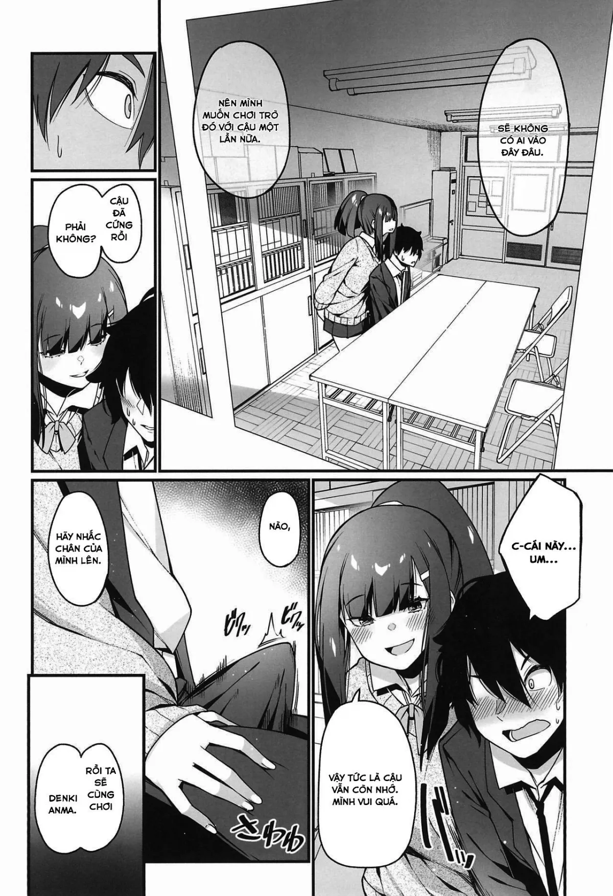 HentaiVN.net - Ảnh 16 - Denki Anma no Mandagi-san [Electric Footsie Mandagi-san] - Chap 1