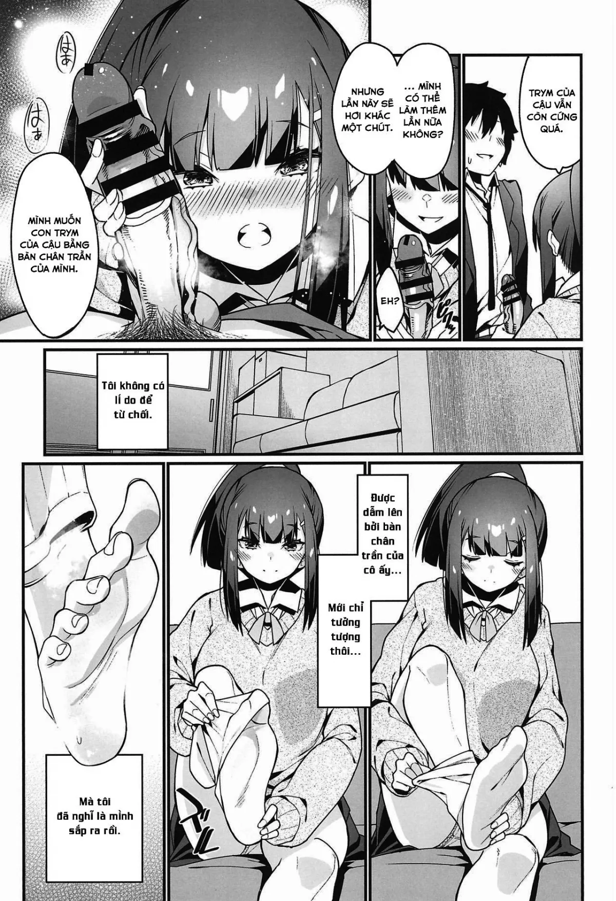 HentaiVN.net - Ảnh 21 - Denki Anma no Mandagi-san [Electric Footsie Mandagi-san] - Chap 1