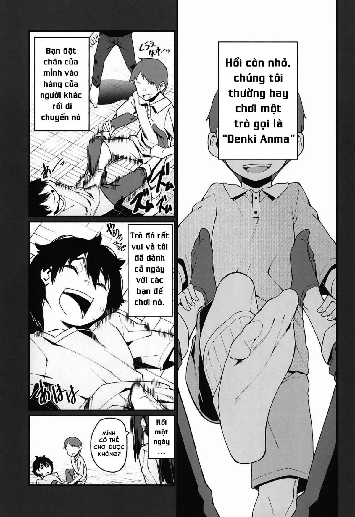 HentaiVN.net - Ảnh 5 - Denki Anma no Mandagi-san [Electric Footsie Mandagi-san] - Chap 1